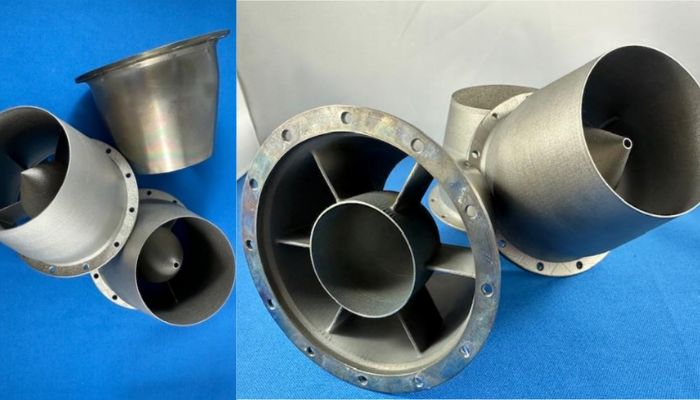 3D-gedruckte Turbine